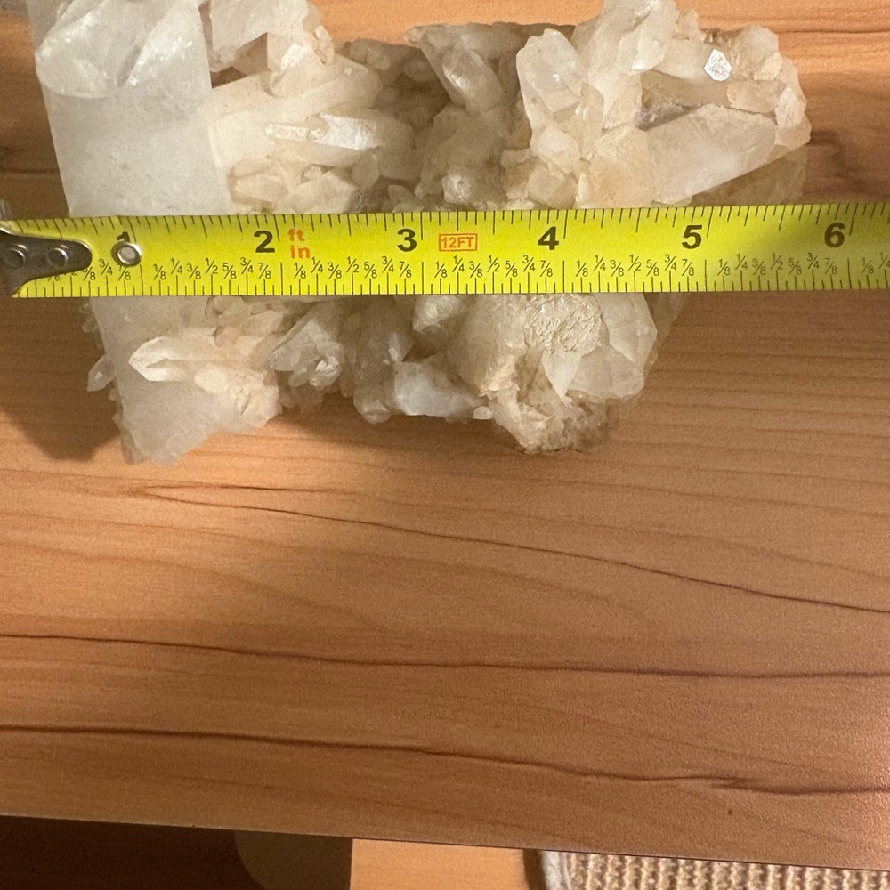 Natural Quartz Crystal Cluster - Picture 8 of 9